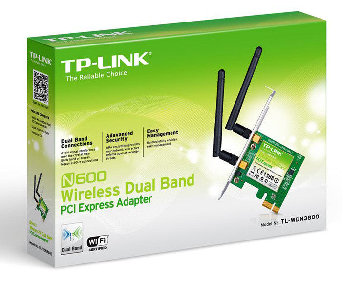 Carte Réseaux TP-LINK Pci-E Wifi - 2 antenne - TL-WDN3800 – BESTBUY CONGO