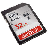 SanDisk Ultra 32GB Class 10 SDHC UHS-I jusqu'à 80MB/s - BESTBUY CONGO