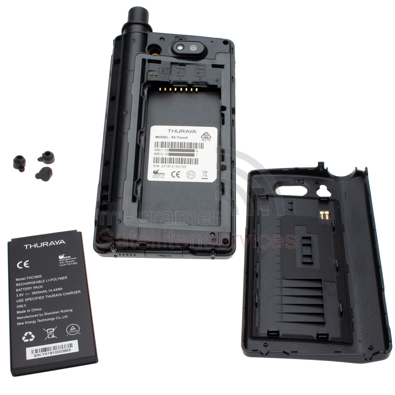 Station d' accueil pour voiture avec haut-parleur pour Thuraya X5-Touch Station d' accueil pour voiture avec haut-parleur pour Thuraya X5-Touch