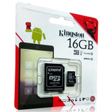 Kingston 16GB Class 10 Memory Card avec Adaptateur (80 Mb/s) - BESTBUY CONGO