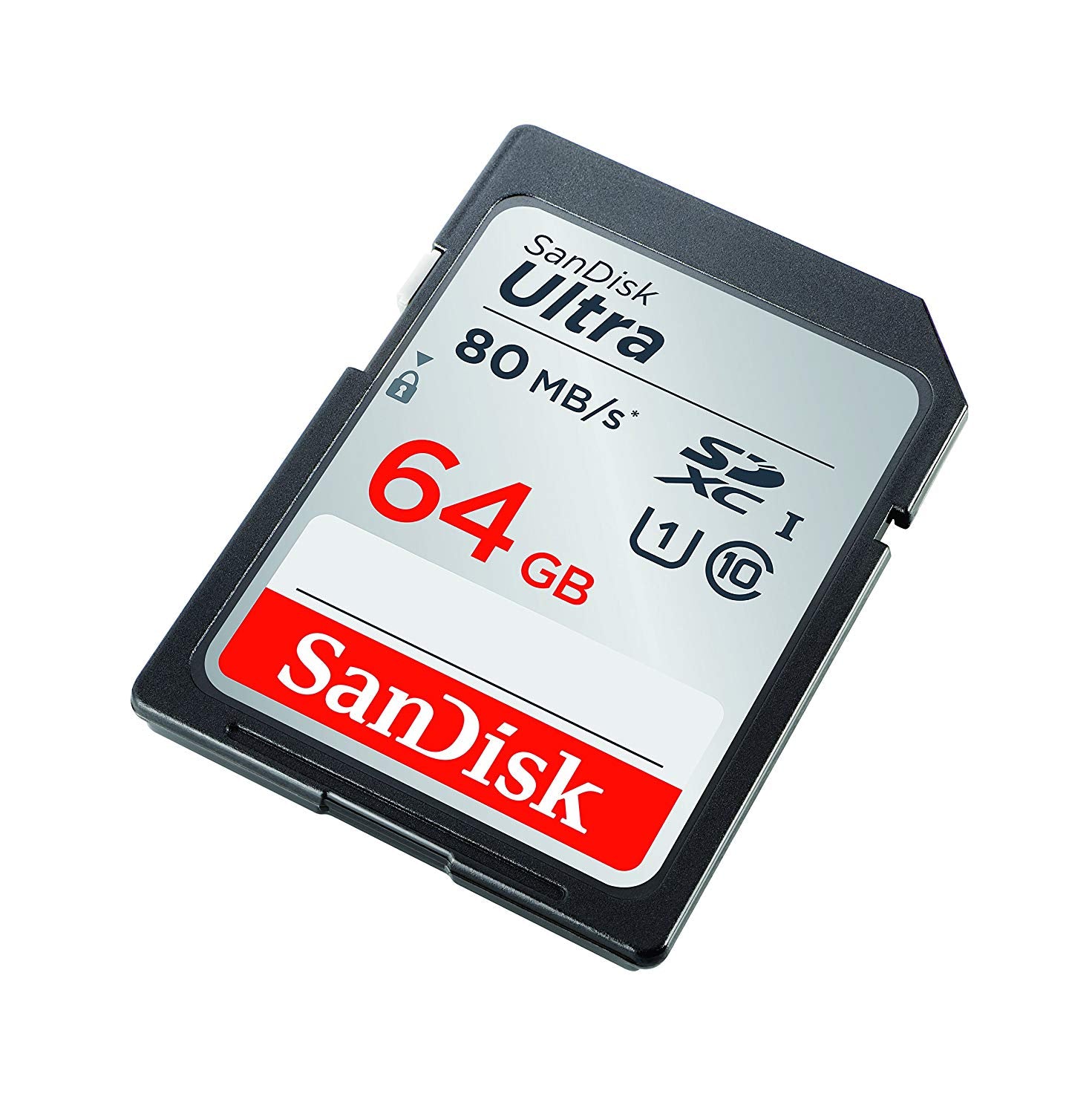 Carte Mémoire SDXC 64 Go SanDisk Ultra jusqu'à 80 Mo/s, Classe 10 – BESTBUY  CONGO