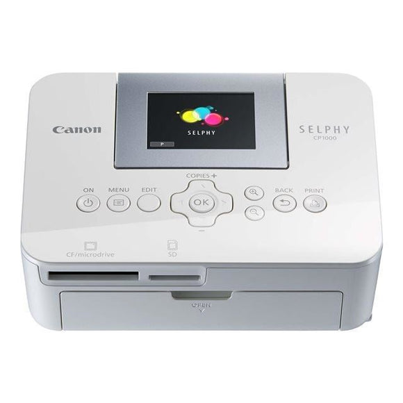 Imprimante photo portable couleur Canon SELPHY CP1300, Blanc + Jeu